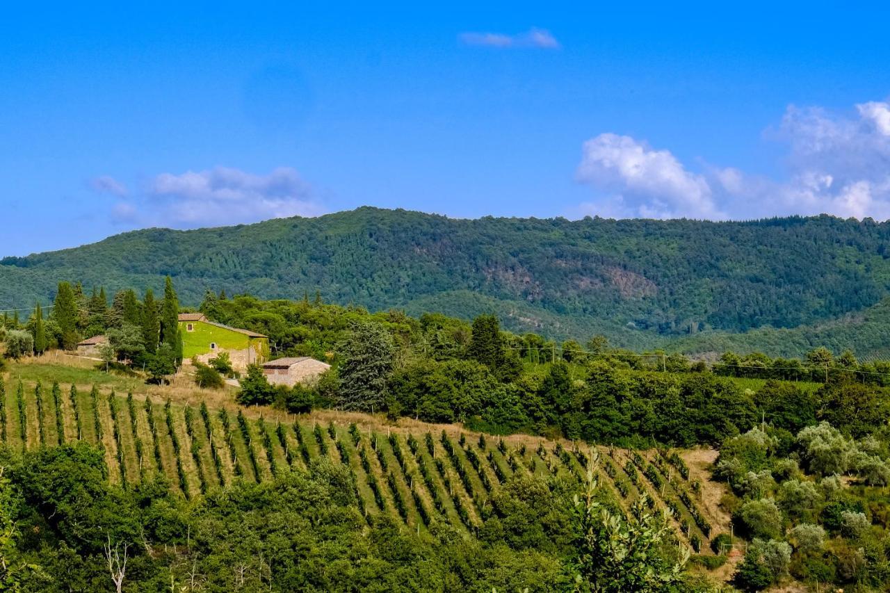 Podere Pruneto Radda in Chianti Eksteriør bilde