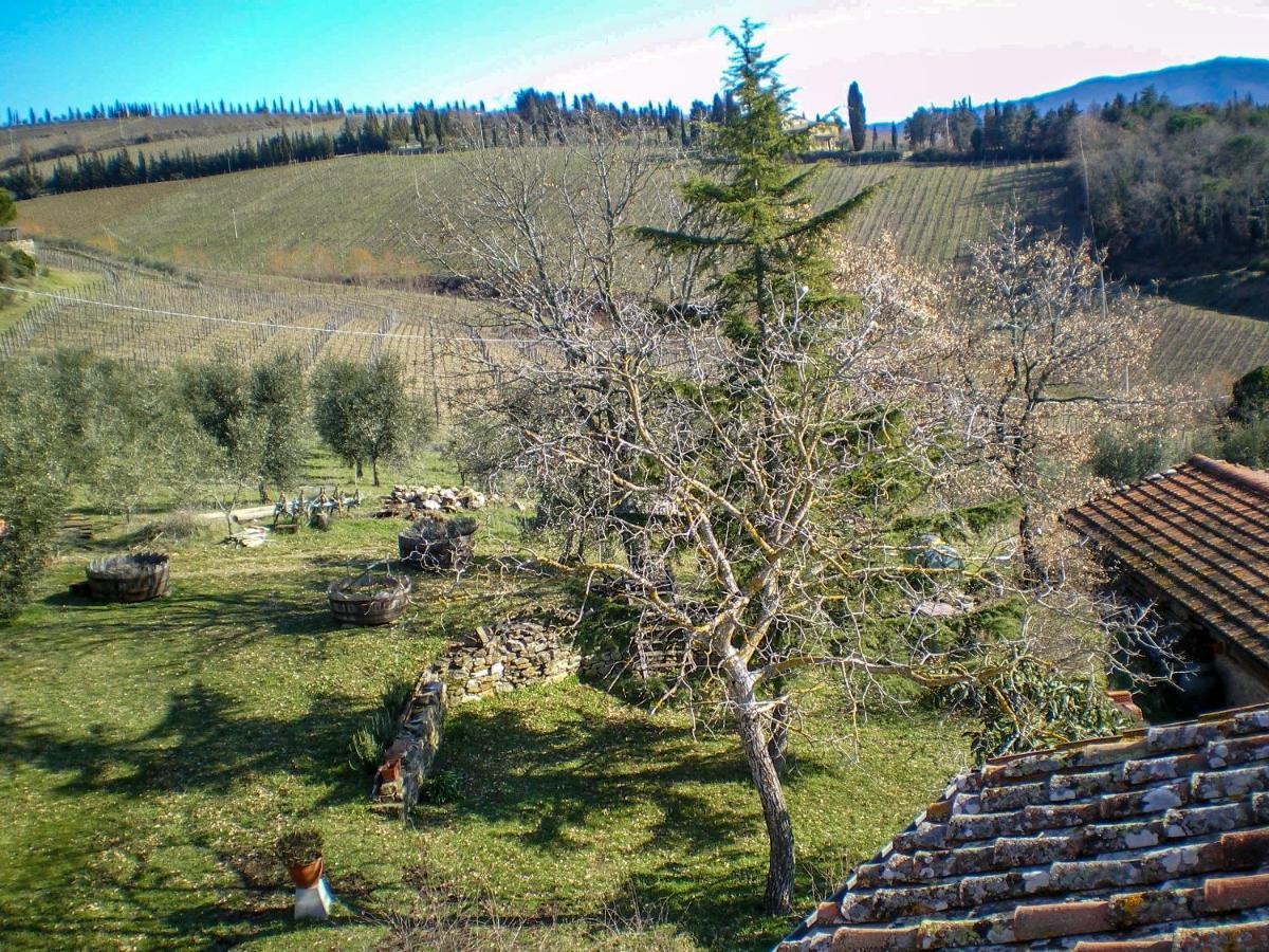 Podere Pruneto Radda in Chianti Eksteriør bilde